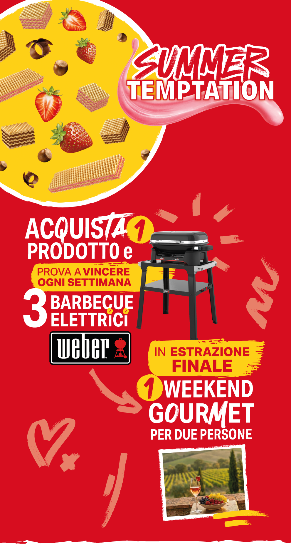 Loacker Summer Temptation - Acquista 1 prodotto e prova a vincere